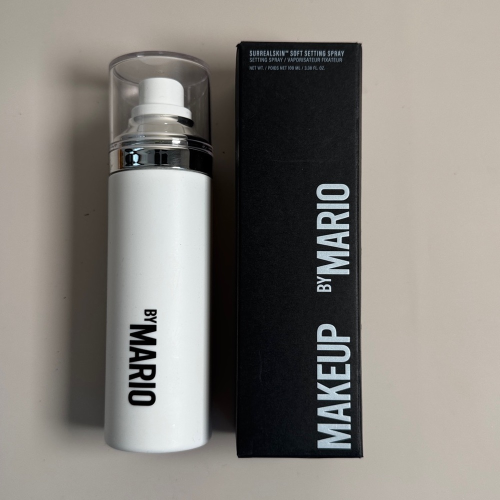 MAKEUP BY MARIO SurrealSkin Soft Setting Spray - Full Size *NEW IN BOX*